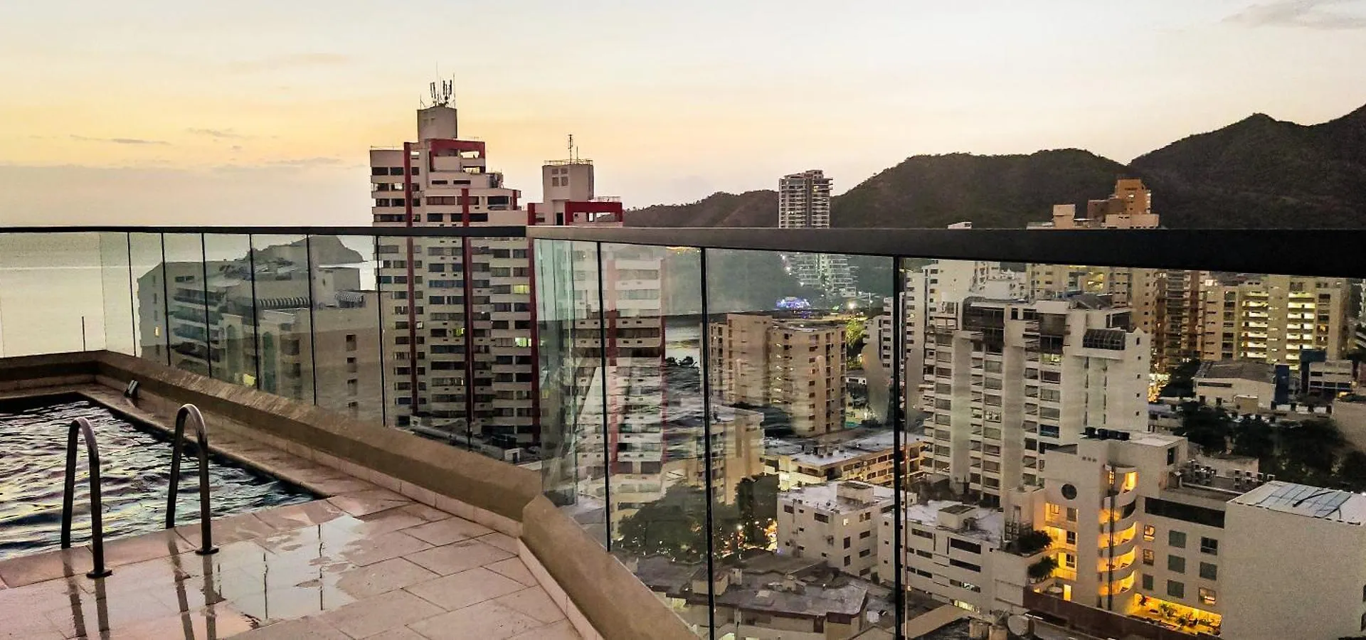 Appartement Apartamento Vista Al Mar, Piscina, Jacuzzi Lovely Santa Marta